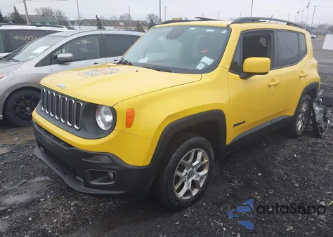 2016 Jeep Renegade Latitude из США, поврежденный, VIN ZACCJBBT0GPD21859